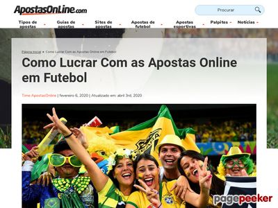 Apostas Online De Futebol